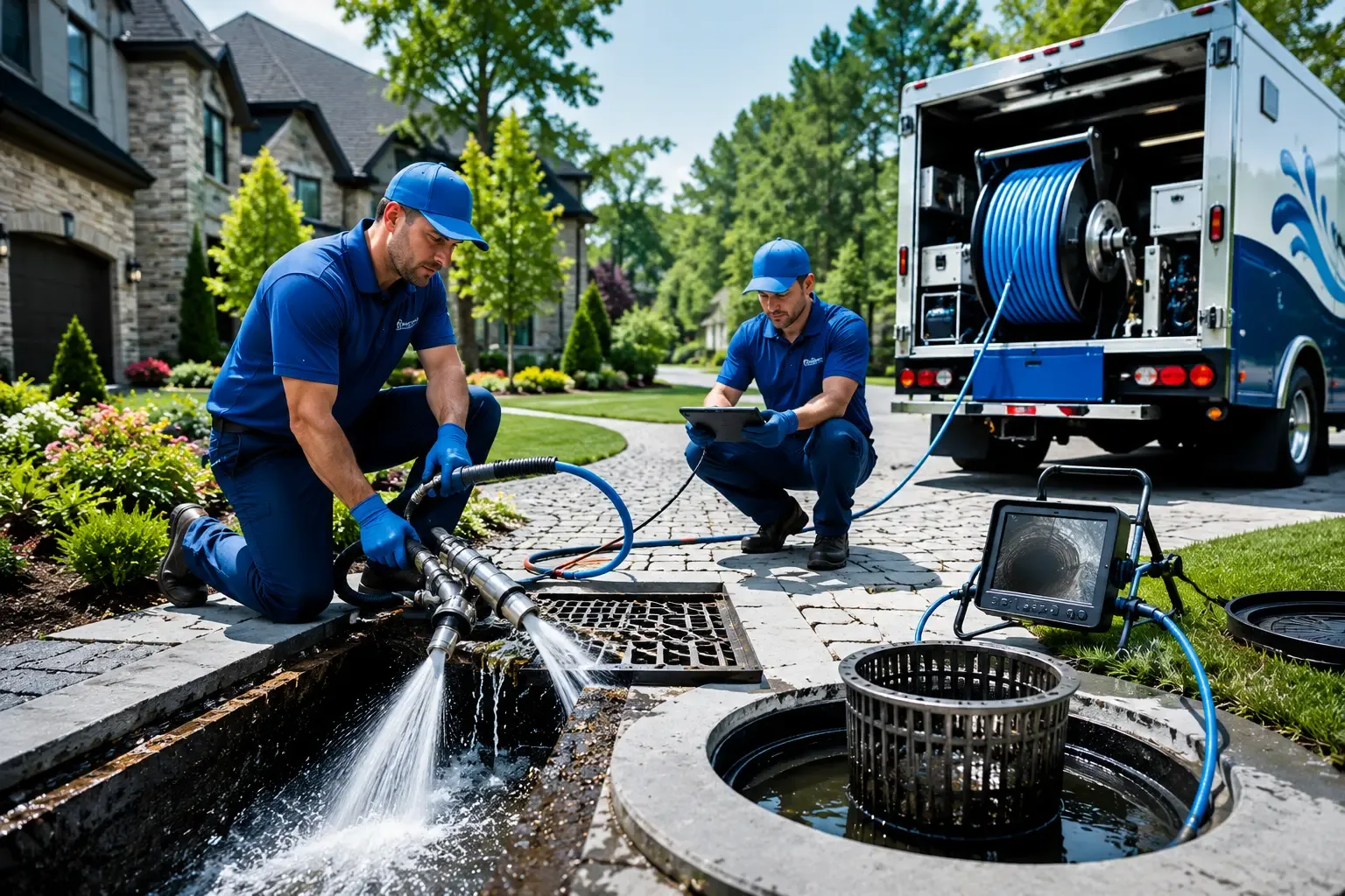 Local outdoor drain cleaning professionals in Williamstown, PA